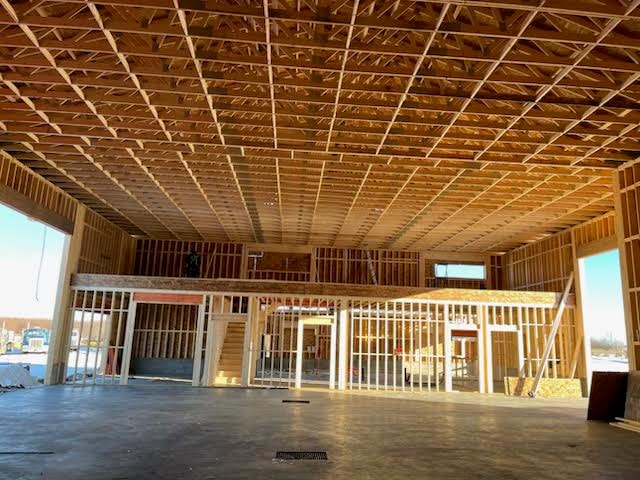 Commercial Shop — Framing
